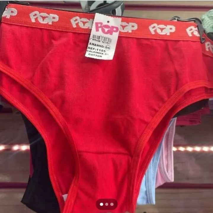 Calcinhas de algodão reforçadas