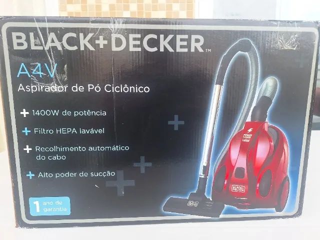 ASPIRADOR DE PÓ BLACK DECKER SEMI NOVO - Foto 5