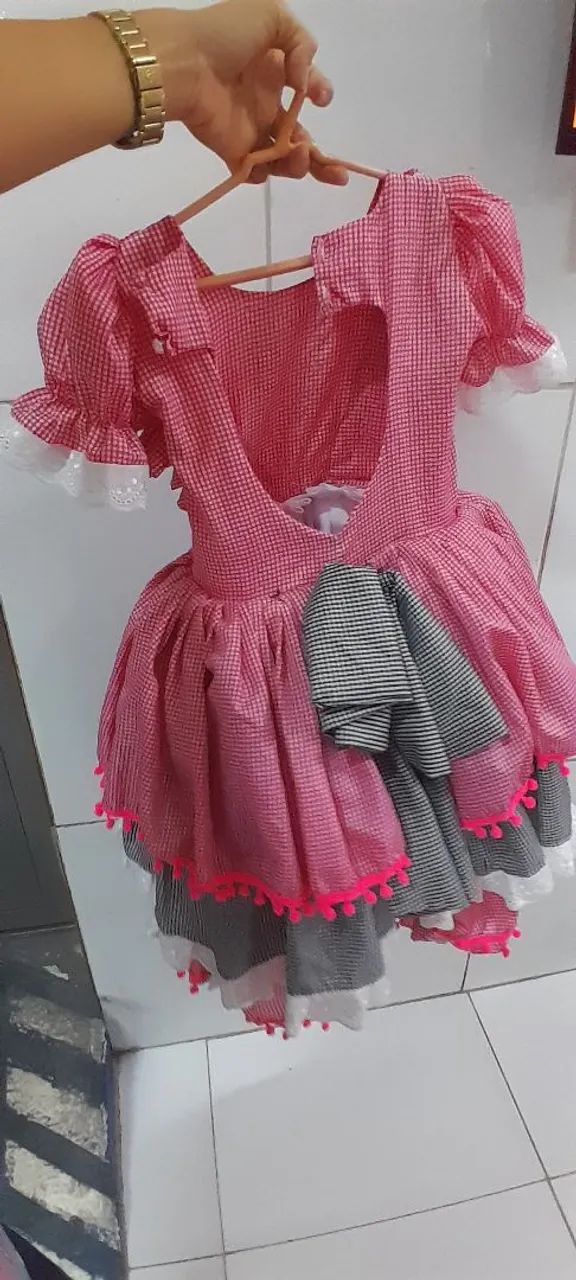 Vestido Infantil Festa Junina - Foto 3