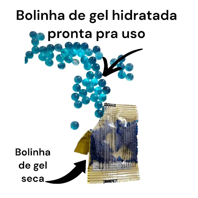 Carrinho Controle Remoto Bola De Gel X-niper 500 bolinhas Bateria recarregável - Foto 4