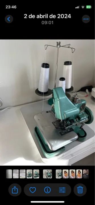 Máquina de Costura  - Overlock - Foto 2