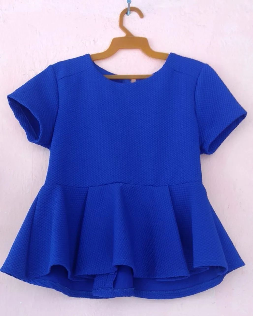 Blusa feminina azul ( Tam. M ) - Foto 2