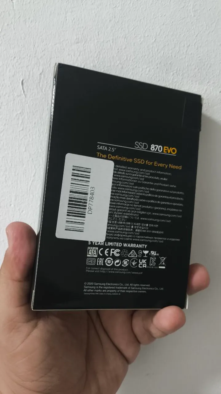 SSD 870 EVO - Samsung