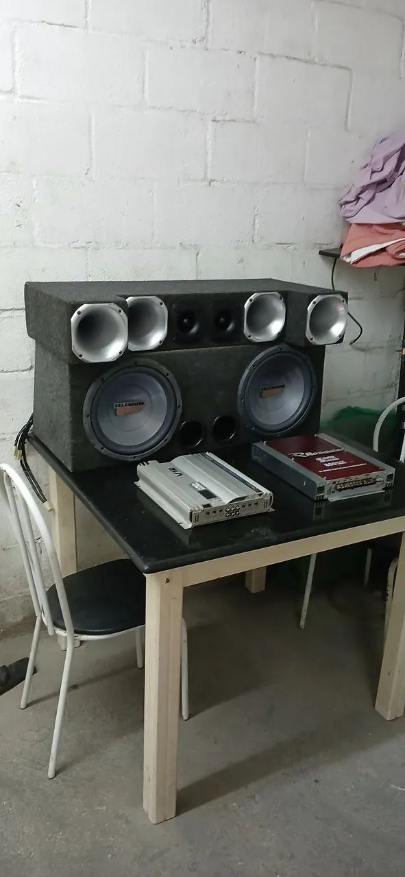 Caixa de Som Automotivo com Amplificador Roadstar - Foto 2