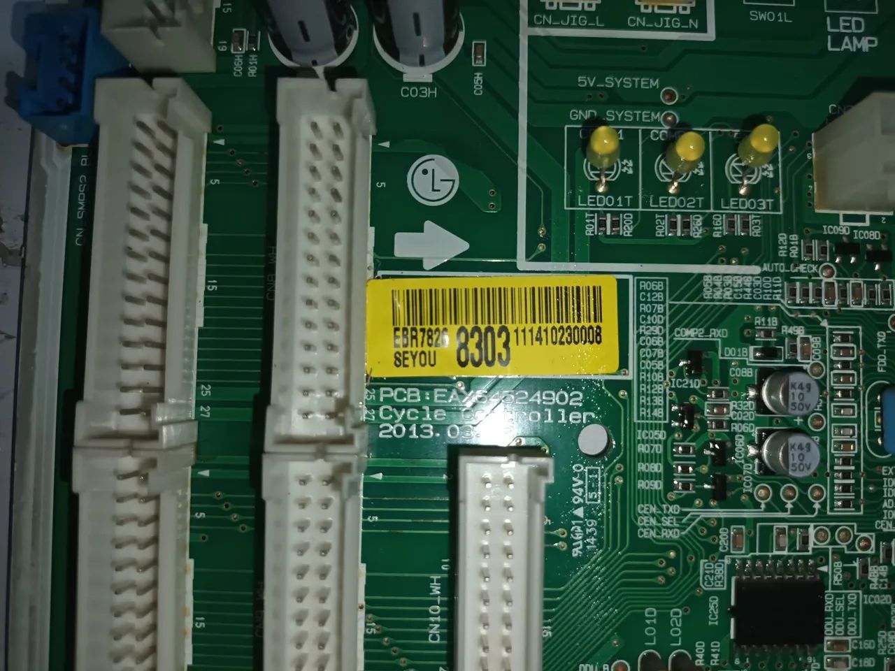 PLACA LG (EBR *) - VRF64302326070146121