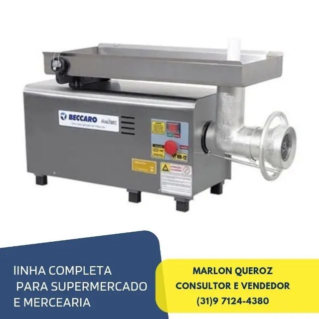 Moedor de Carne Boca 22 Beccaro Bivolt Novo