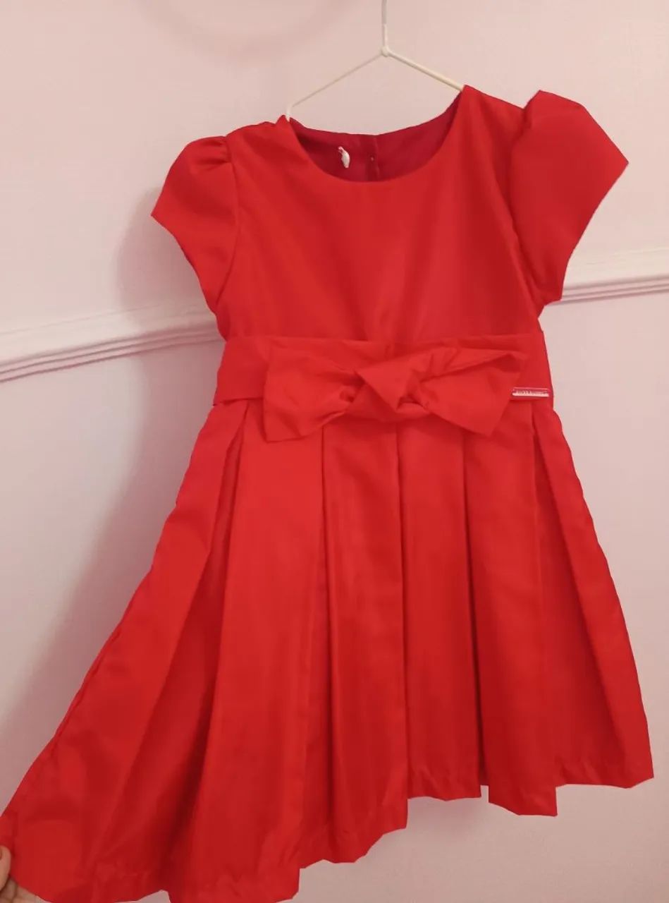 Vestido vermelho natal 
