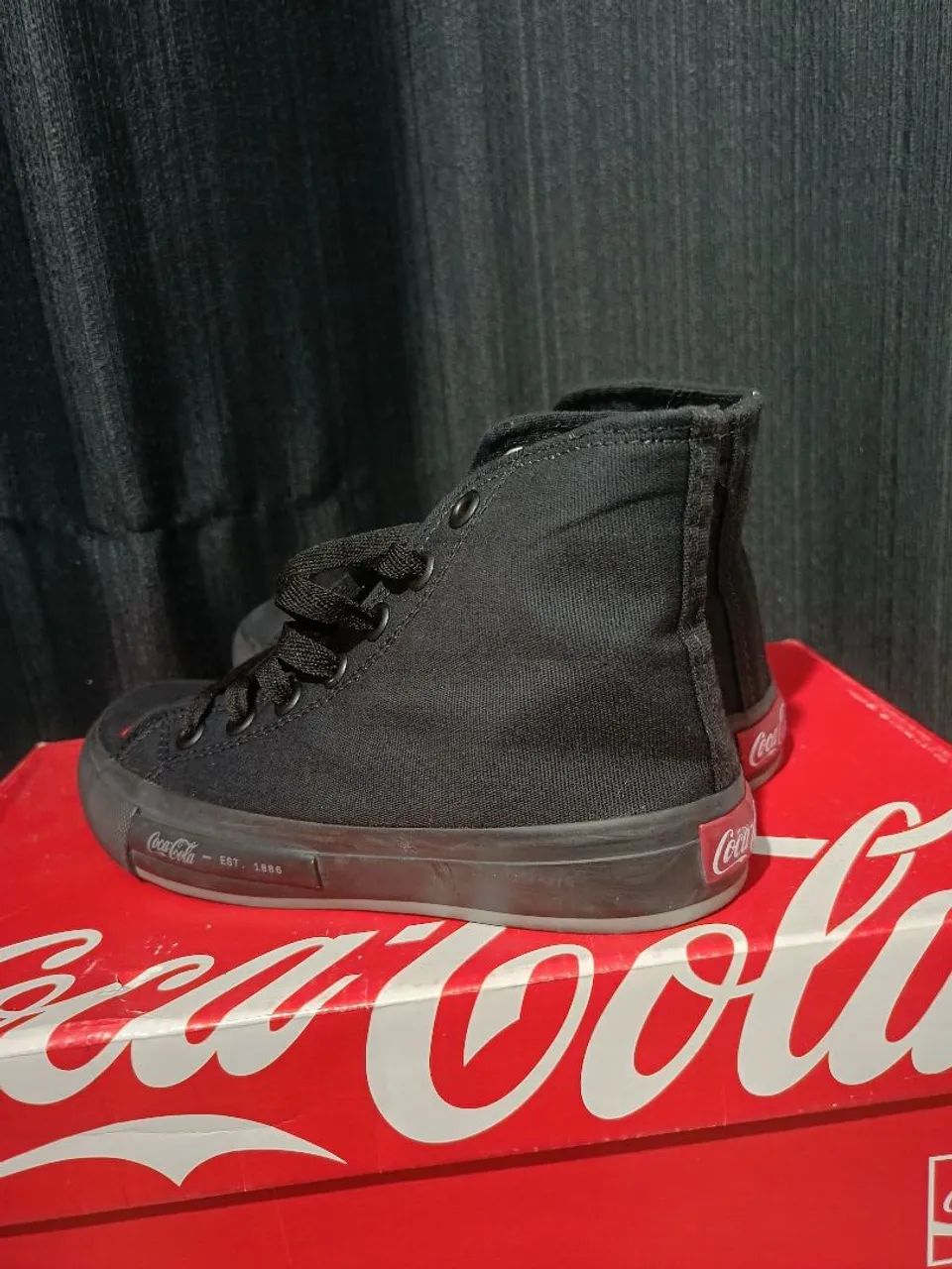 Tenis Coca-Cola Preto 35 - Foto 3