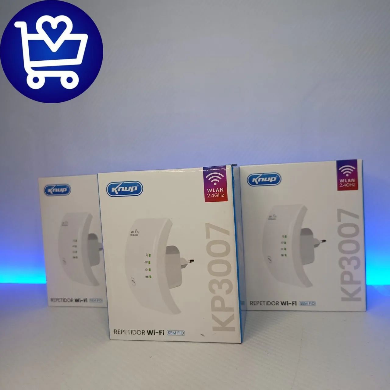 Repetidor de Sinal Wi-Fi Knup KP3007 - Novo