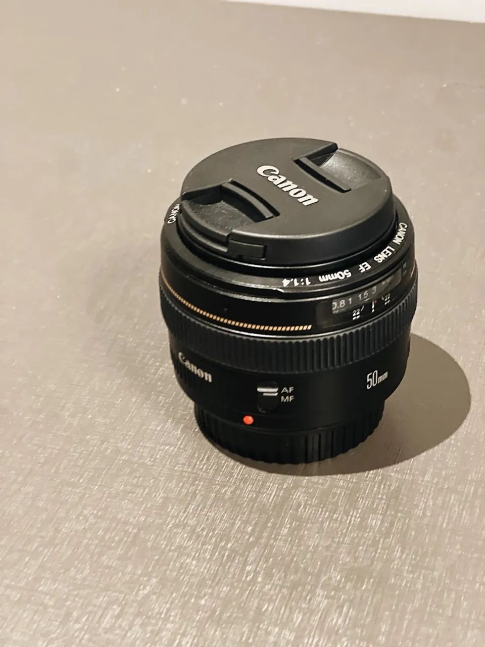 Canon EF 50mm f/1.4 USM - Lente Fixa Semi-Nova (Perfeito Estado) - Foto 4