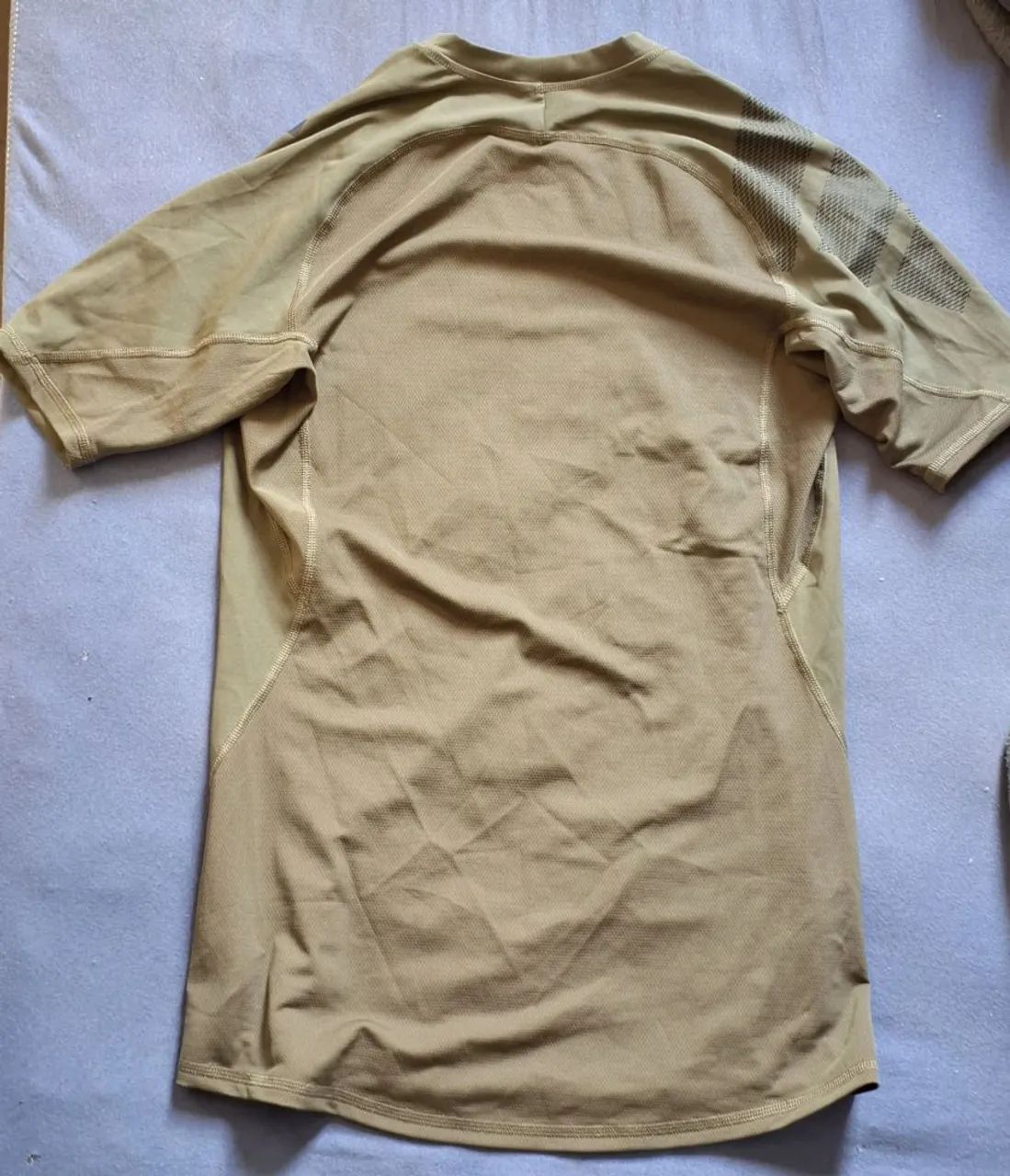 Camiseta Adidas Verde Compressão Alphaskin - M - Foto 4