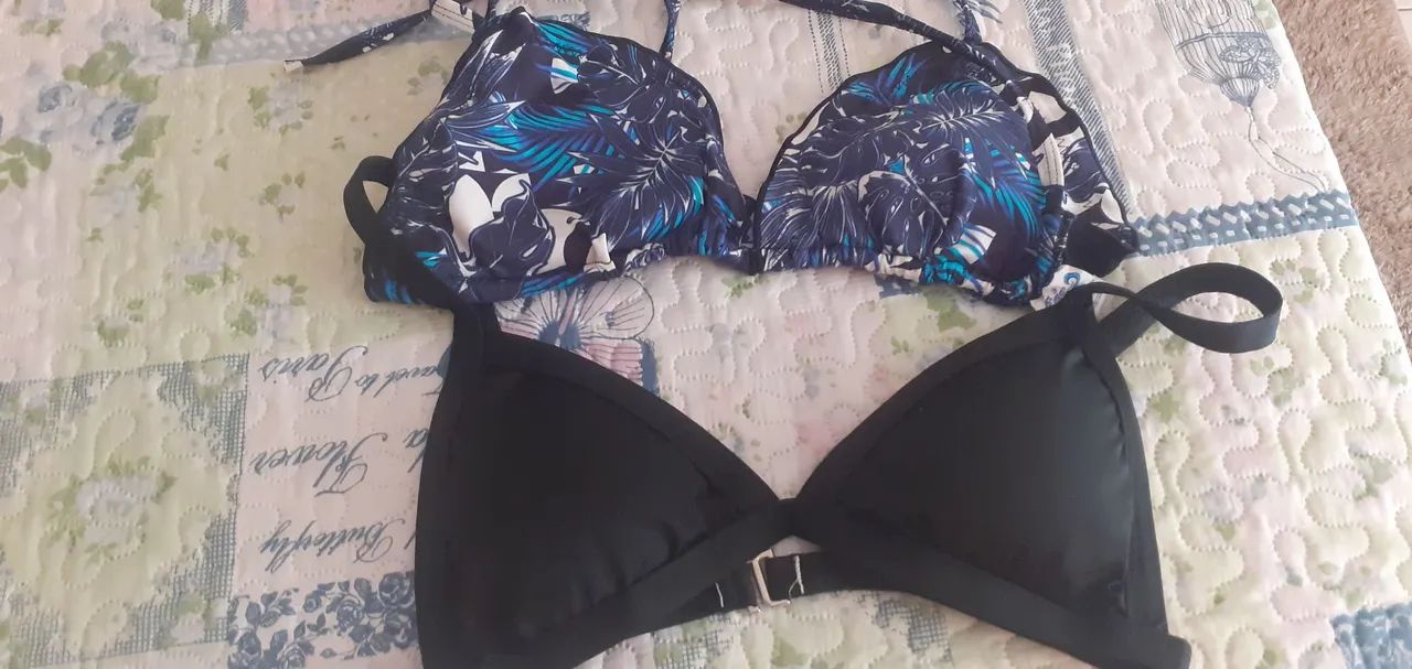 Top de Biquíni Preto - Foto 3