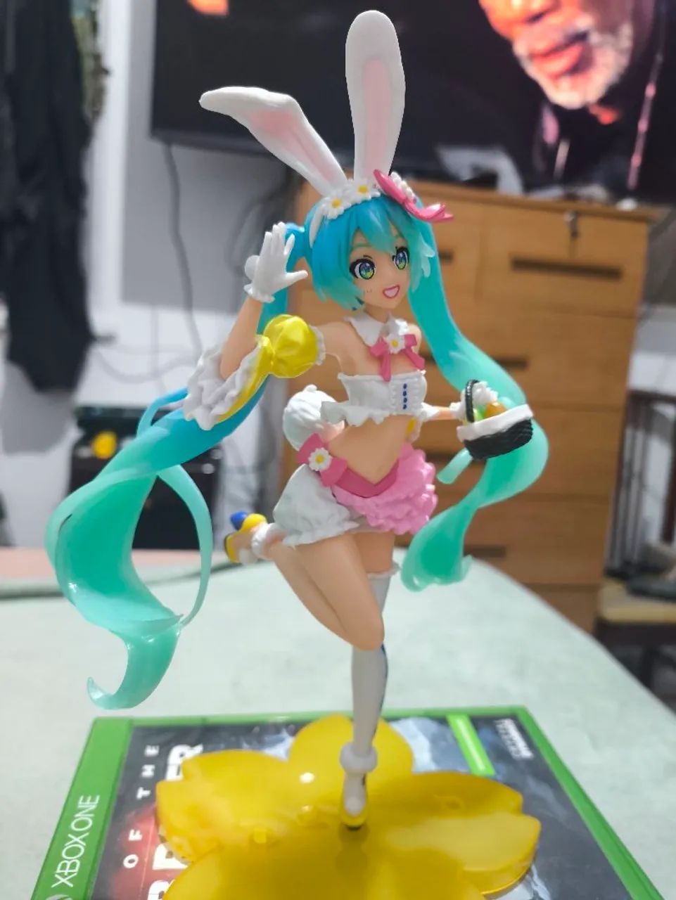 Figure colecionável Hatsune Miku - versão coelhinha de Páscoa - Foto 3