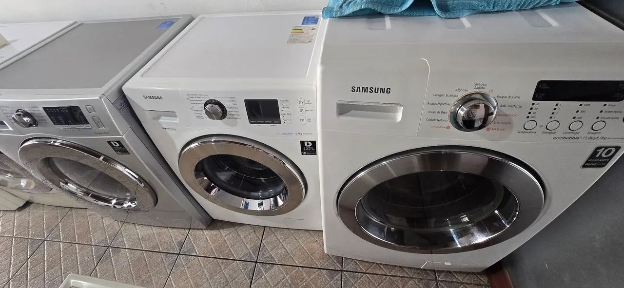 Lava e seca e lavadora portas frontal  revisadas higienizadas com garantia entregamos. - Foto 2