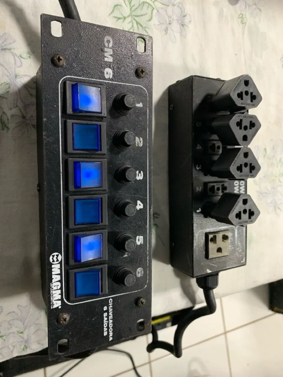 Vendo Extensão com Painel de Interruptores. - Foto 2