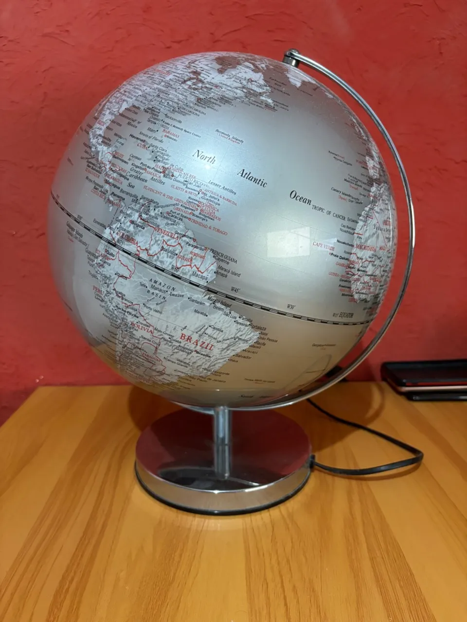 Globo Terrestre Luminoso