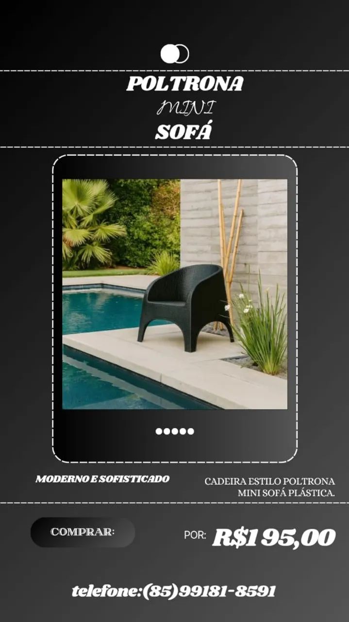 POLTRONA MODERNA E FIRME PARA VENDA NO ATACADO 