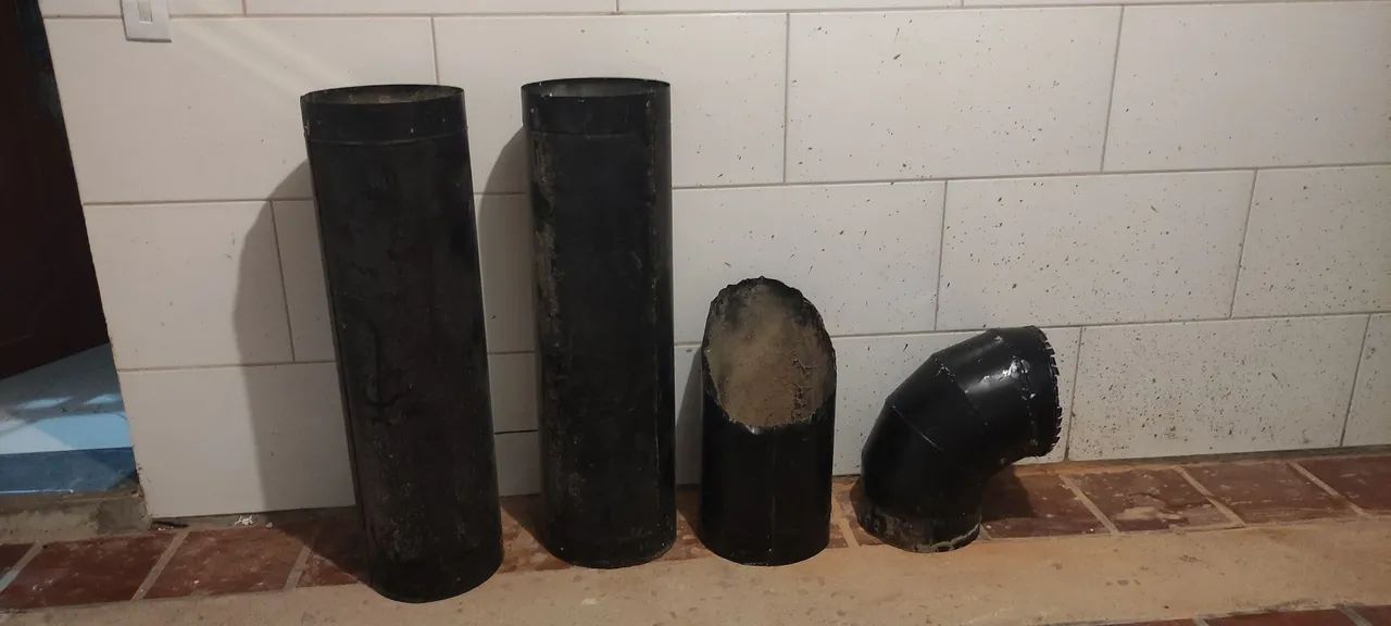 Canos de metal para construção