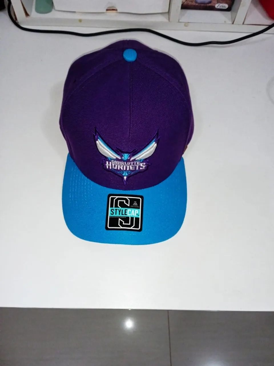 Boné aba curva snapback, NBA Charlotte hornets. - Foto 2