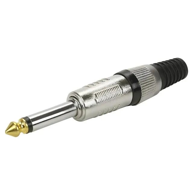 Noobi Informática | Plug Conector P10 Mono Profissional - Foto 2
