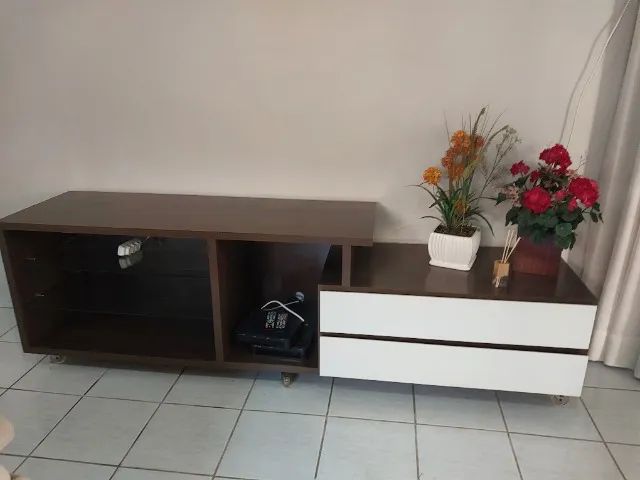 RACK PARA SALA EM MDF