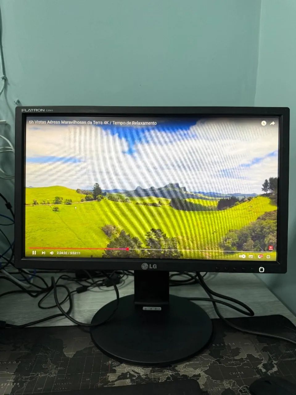Monitor LG E2011P 20P Widescreen Base Regulável vga/dvi horizontal e vertical  - Foto 5