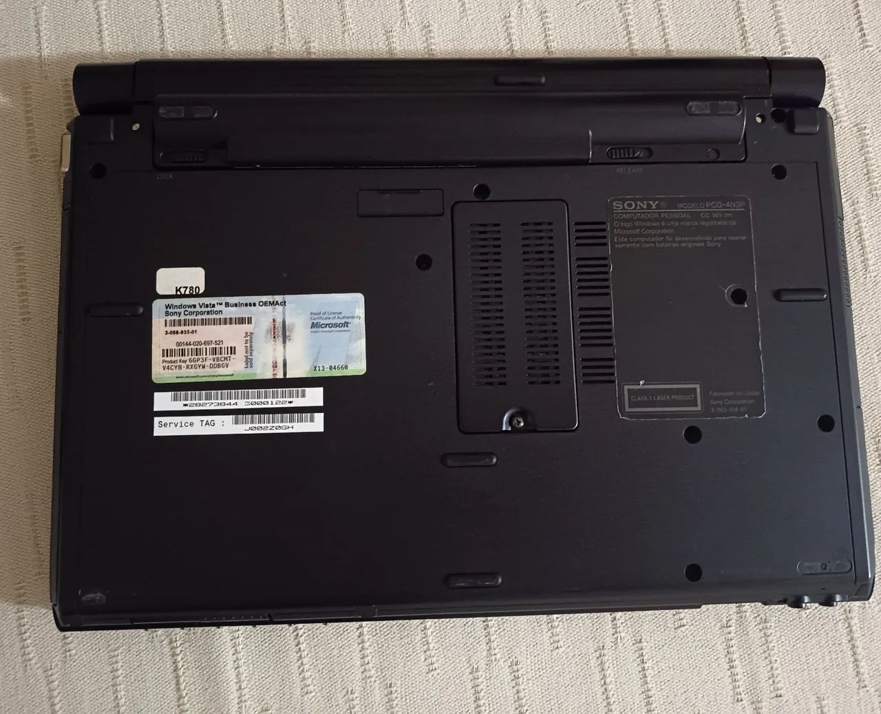 Notebook sony VAIO - VGN-TZ35AN/B. - Foto 2