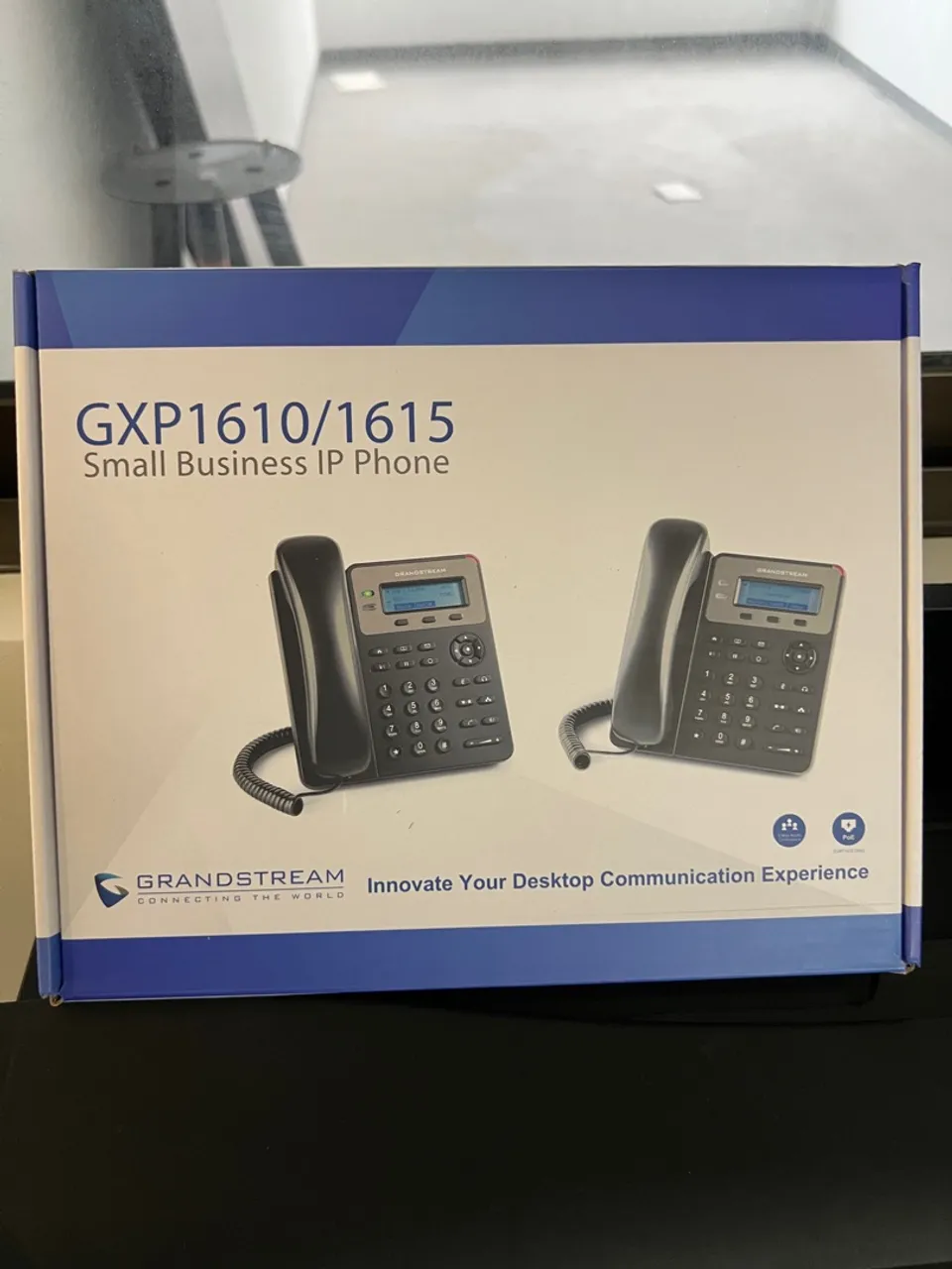 Telefone IP Grandstream GXP1610/1615 - Ideal para Empresas