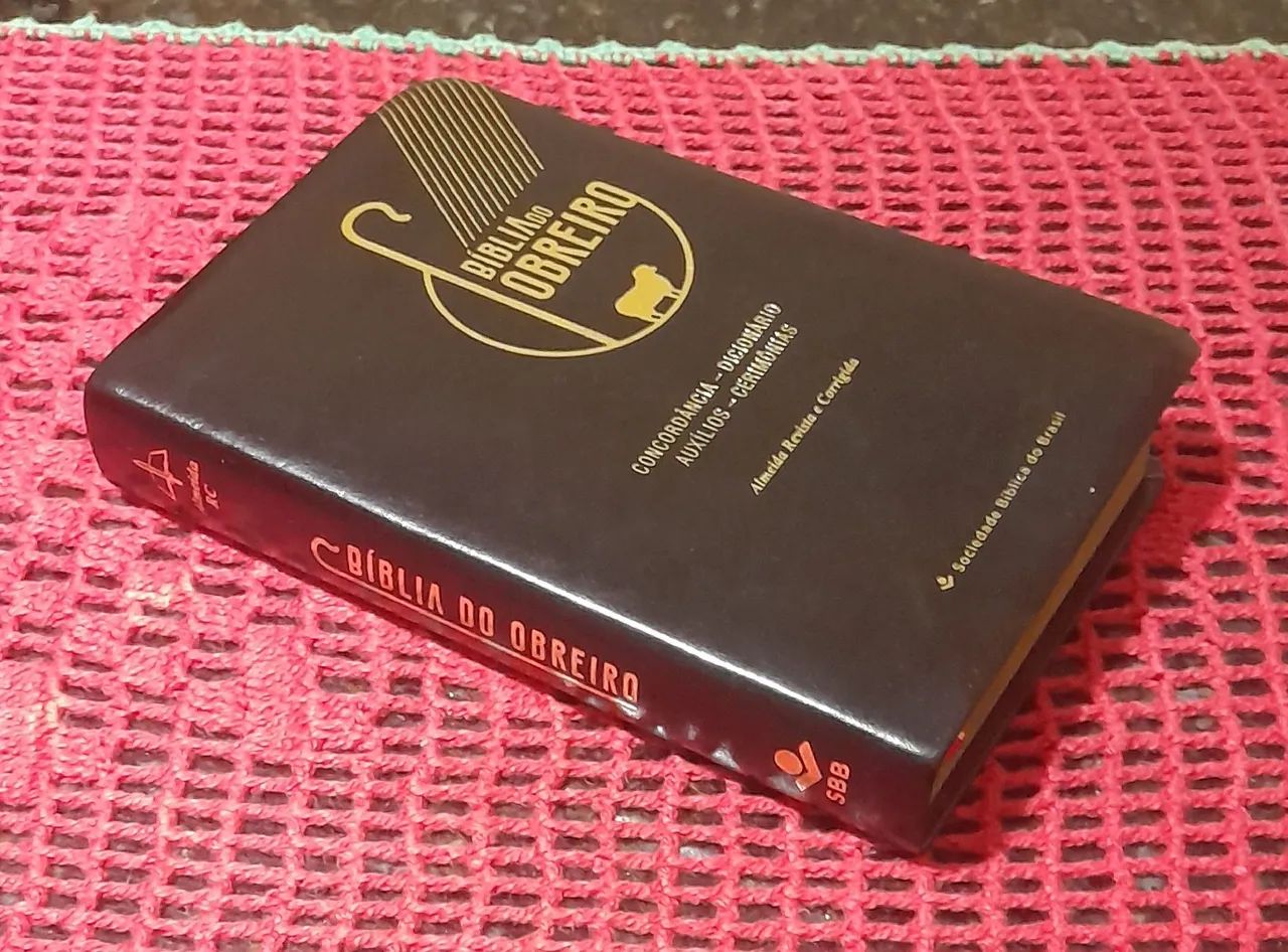 Bíblia do obreiro média, nova