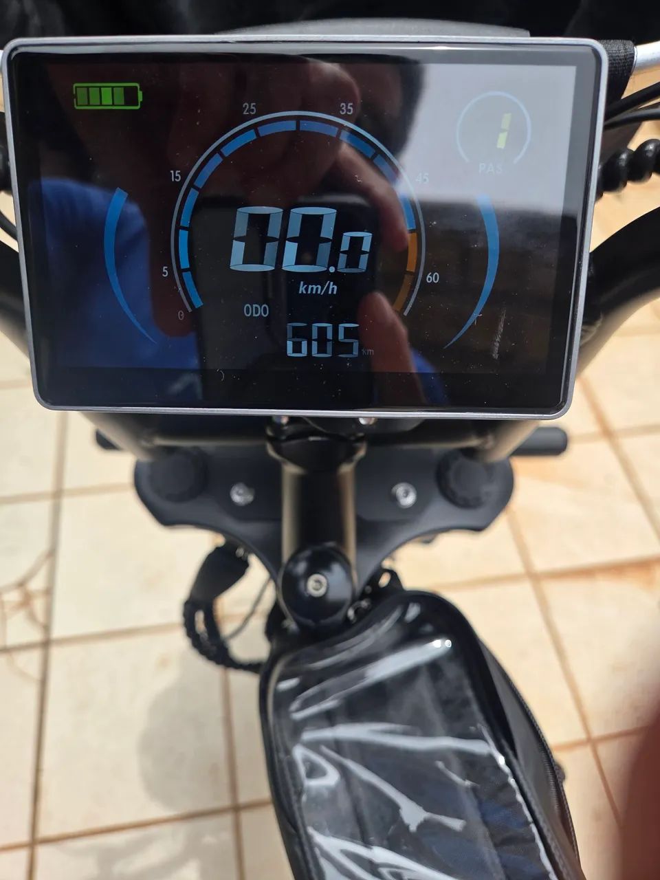 Bike elétrica Ouxi V8 Pro ? 600 km, revisada, top! - Foto 2