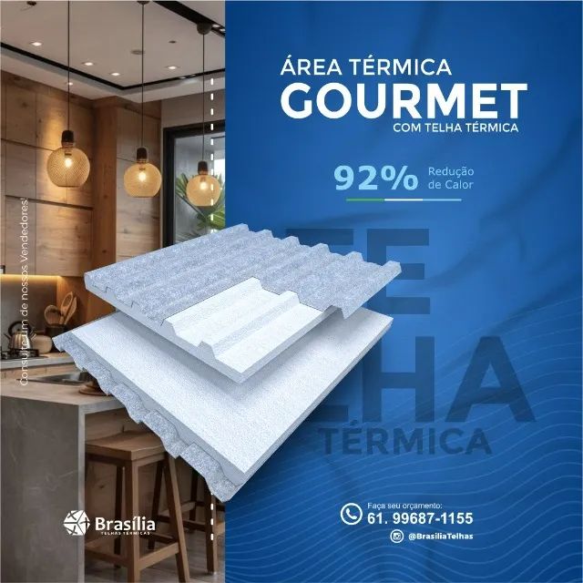 Telhado Sanduiche - Projeto com Venda e instalação  - Foto 3