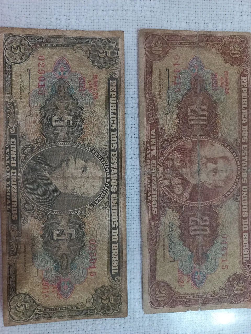 Coleção de cédulas antigas  - Foto 2