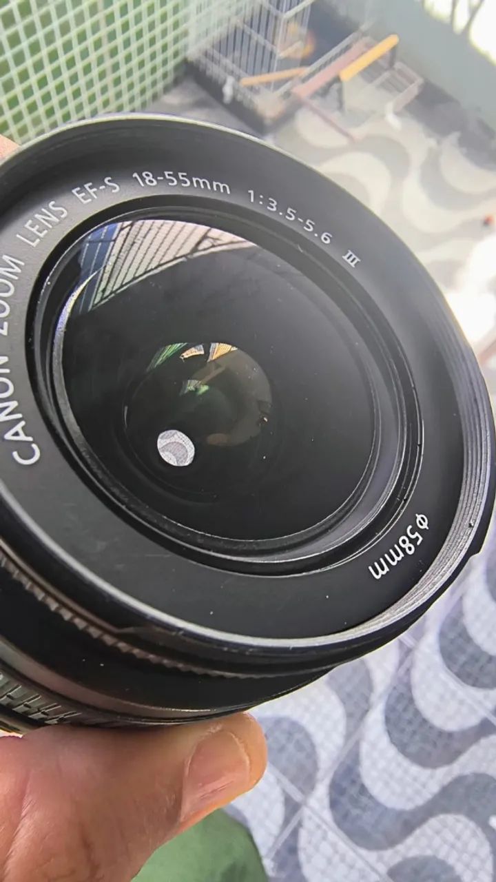 Lente Canon 18-55 mm usada - Foto 3