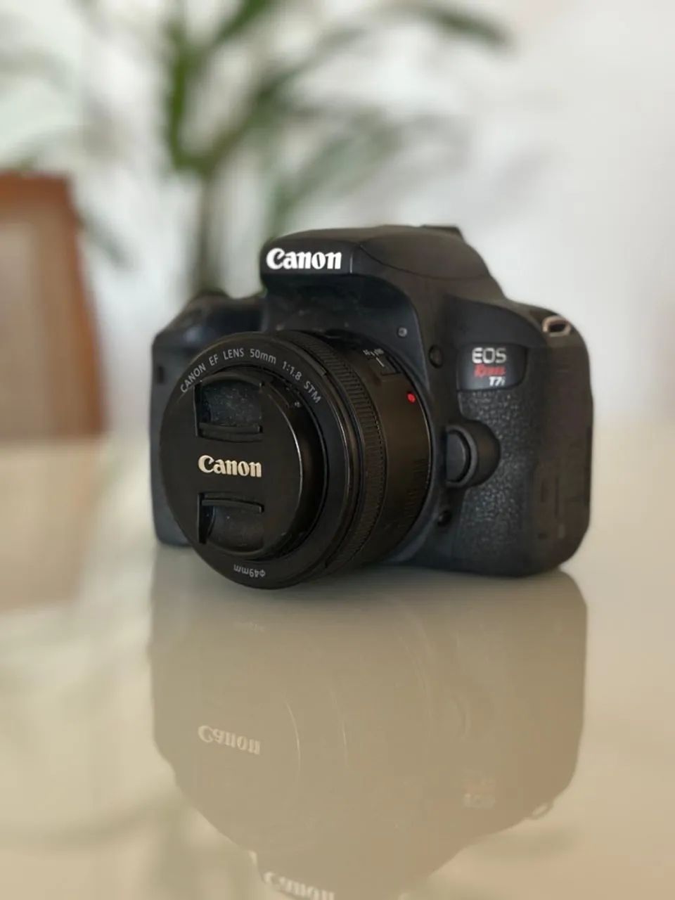 Kit Câmera Canon T7i + Lente 18-55mm | Pronta para usar! - Foto 2
