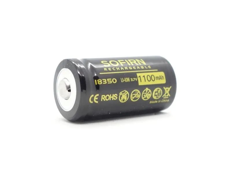 Bateria Sofirn 18350 1100mah - Foto 2