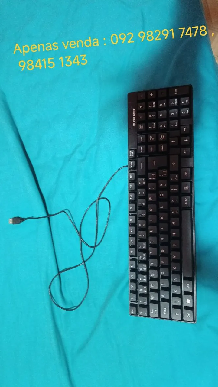 Apenas venda . Teclado Multilaser com fio