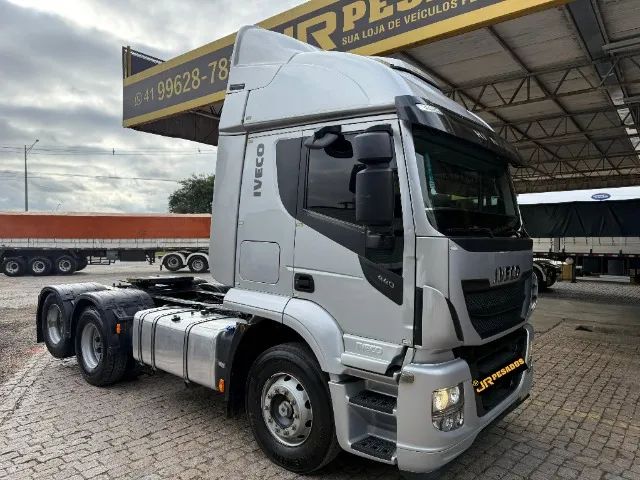 iveco stralis 440 hi road 6x2 trucado automático ano 2022 completo