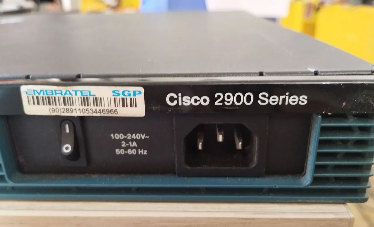Roteador Cisco 2901 - Usado - excelente estado  - Foto 5