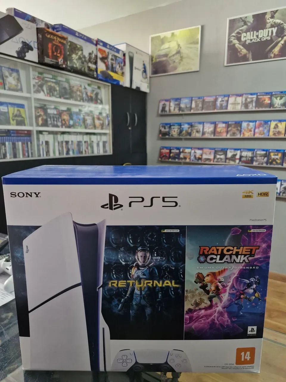 Playstation 5 - Novo - Lacrado, com Returnal e Ratchet e Clank - Foto 4