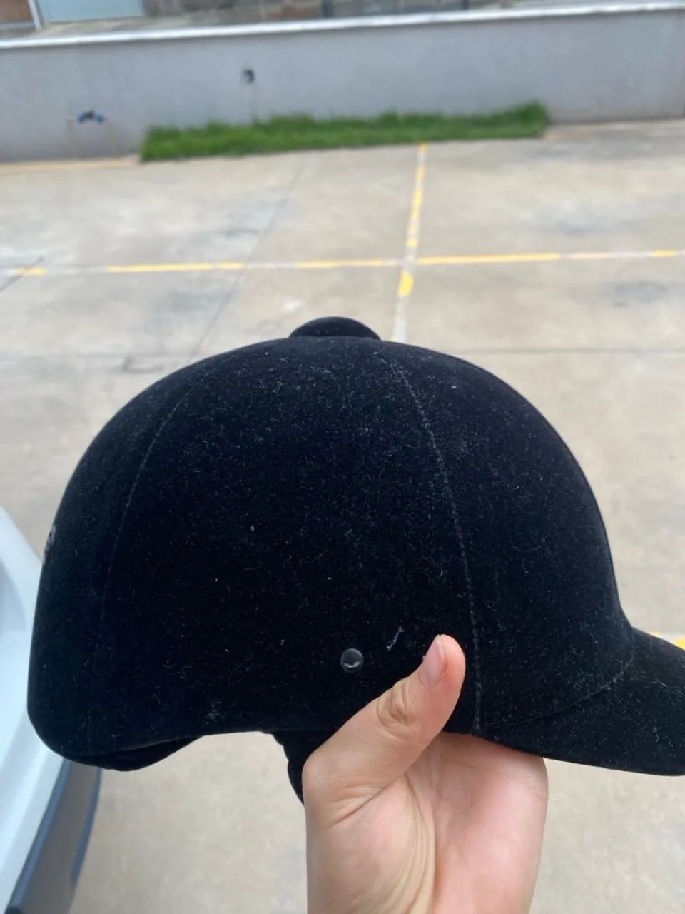 Capacete de Equitação Preto - Foto 2