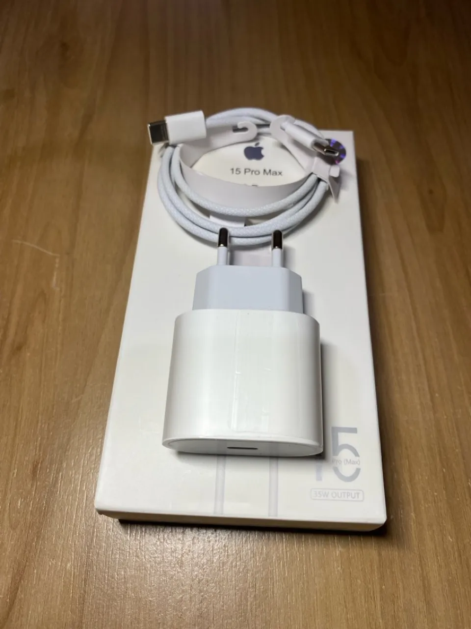 Carregador iPhone 15 turbo 37w tipo c com garantia e qualidade