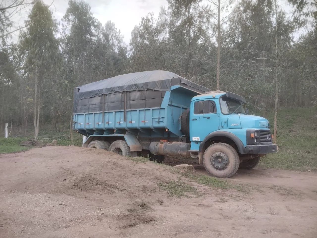 Mercedes 2220 6x4 basculante - Foto 4