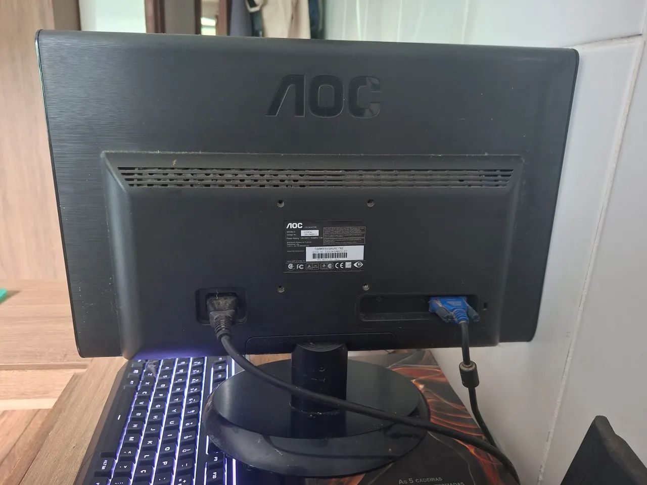 Monitor AOC 18,5 polegadas - Foto 5
