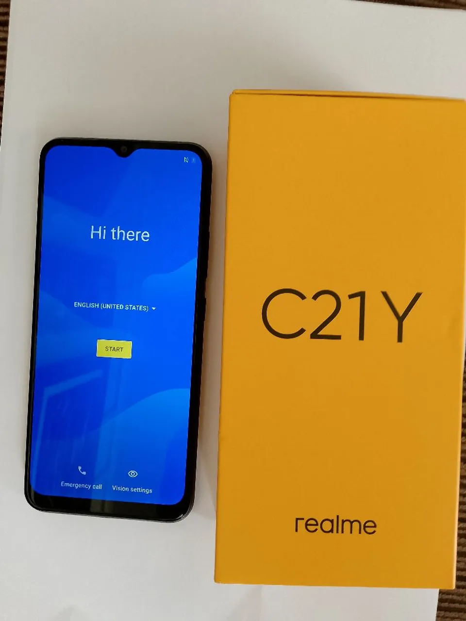 Celular Realme C21Ysemi novo barato