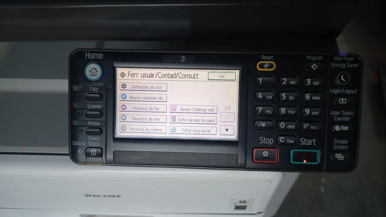 Multifuncional Ricoh Aficio MP301, no estado  - Foto 3