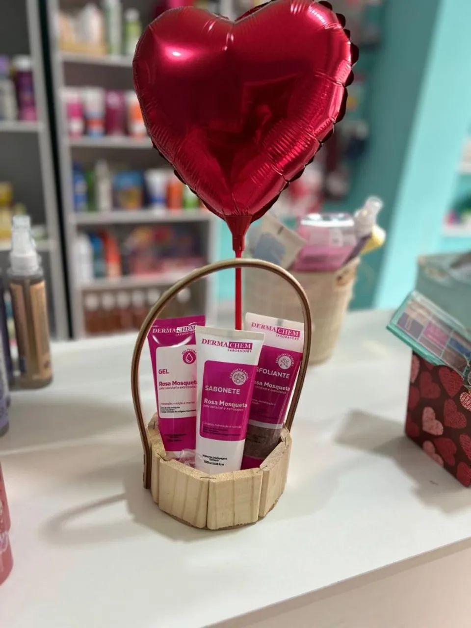 Kit de cuidados com a pele Rosa Mosqueta Dia das Mães- DermaChem