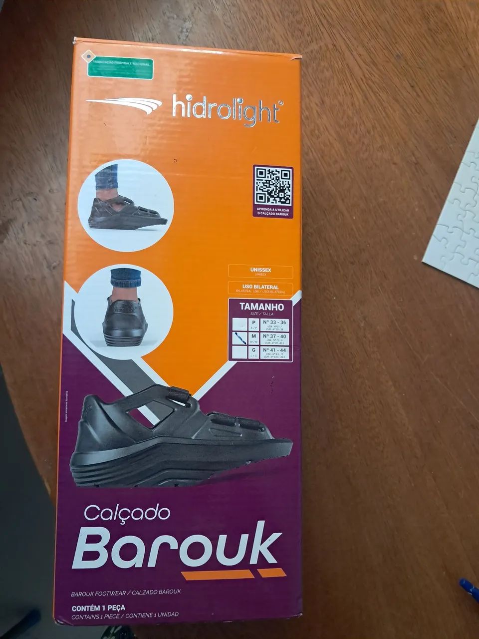 Bota ortopédica 