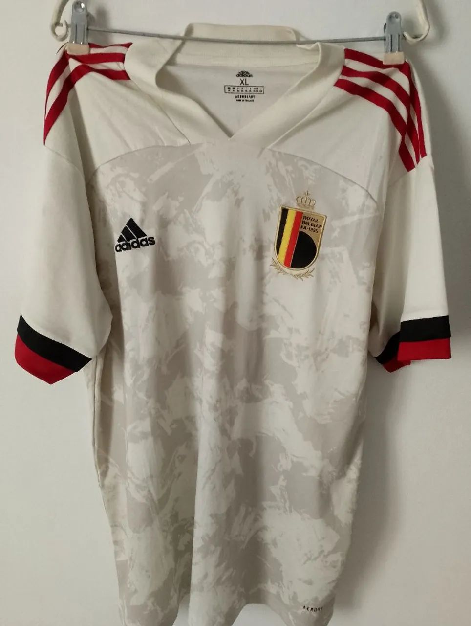 Camisa da Bélgica Adidas - Tamanho XL - Nova