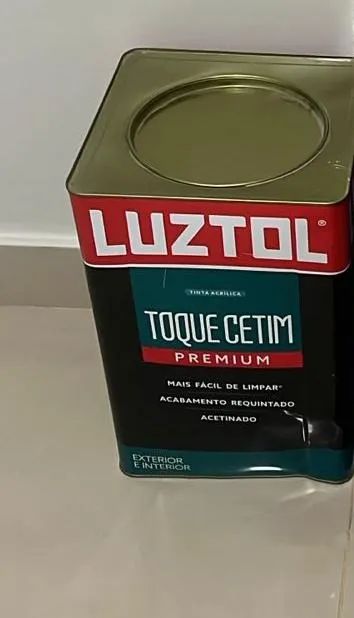Tinta 18L acetinada luztol, branco gelo