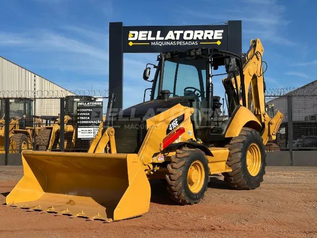 Retroescavadeira Caterpillar 416E 2011 - Inteiramente Revisada e Pronta para Trabalhar